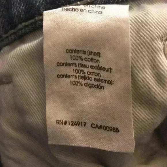 Crystal Exposed Button High Waist Jeans - Picture 6 of 6